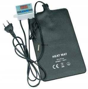 Topná vodotěsná podložka 30x50 cm s termostatem a externím čidlem 230V / 30 W max. 36°C