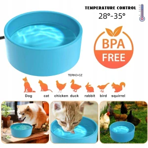 Elektrická vyhřívaná miska pro zvířata 3,2 l., 30W 230V