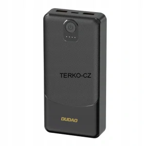 Powerbanka 20 000 mAh 10 W 2x USB A USB C LED černá