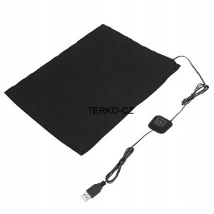 Vyhřívací podložka do oblečení 23x29cm USB 5V 8W